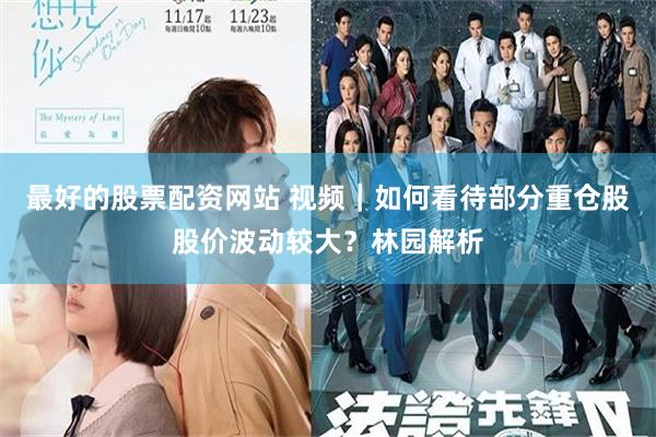 最好的股票配资网站 视频｜如何看待部分重仓股股价波动较大？林园解析